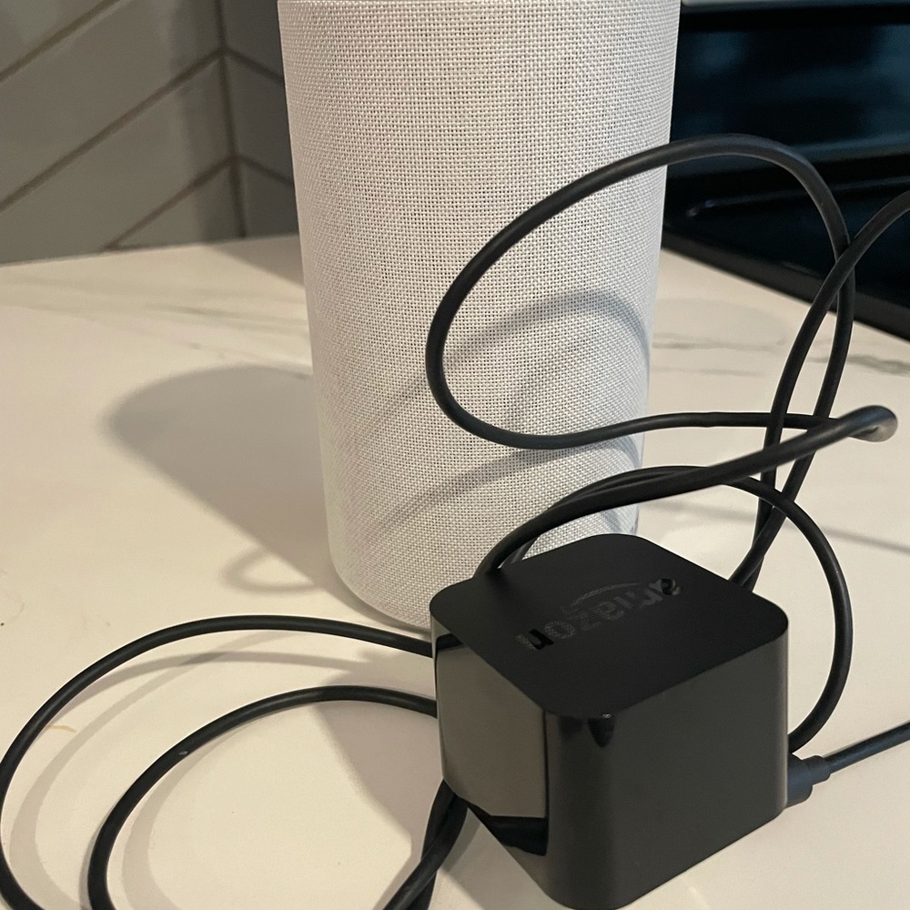White Amazon Alexa